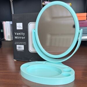 Aqua Vanity Mirror